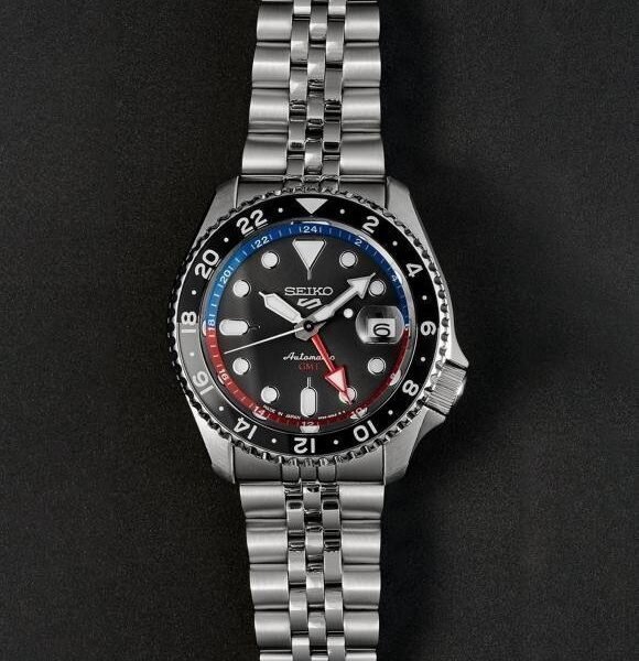 SKO 5 SPORTS AUTOMATIC [BLACK / SILVER] 0209025