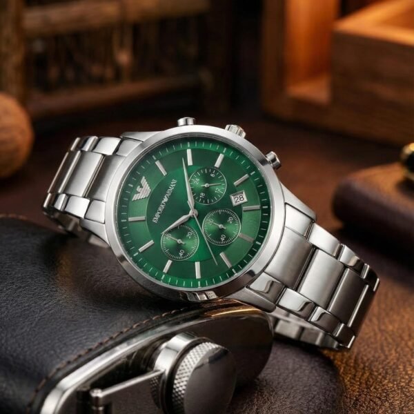 Emporio Armani Classic Silver Green