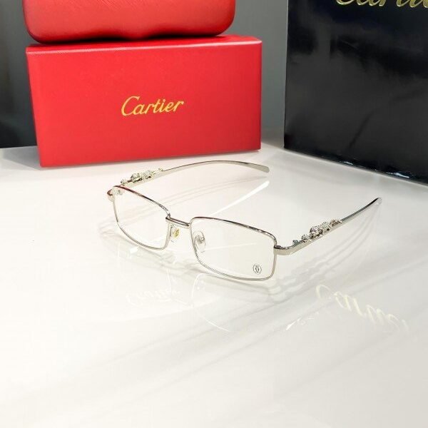 Cartier Silver Frame 215 Sunglasses
