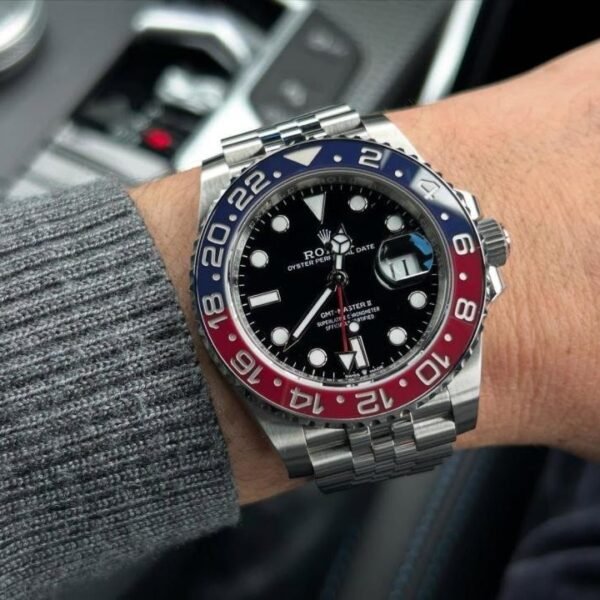 ROLEX GMT MASTER II [BLUE / RED / SILVER] 3009025