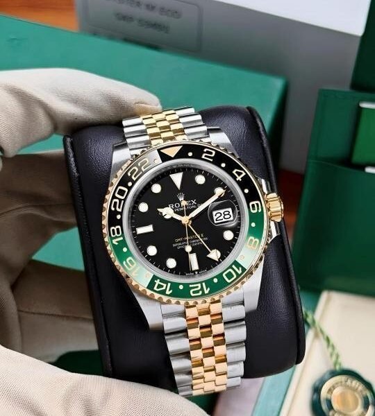 ROLEX GMT MASTER II [BLACK / GREEN / GOLDEN / SILVER] 3009025
