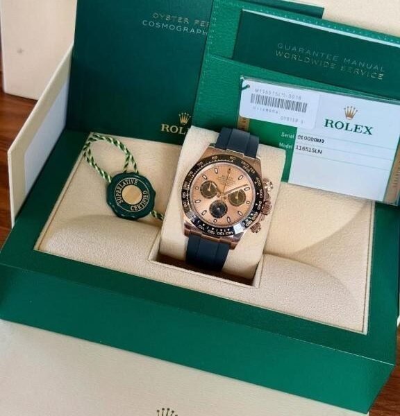 RLX DAYTONA [ROSE GOLD/ BLACK] 0110025