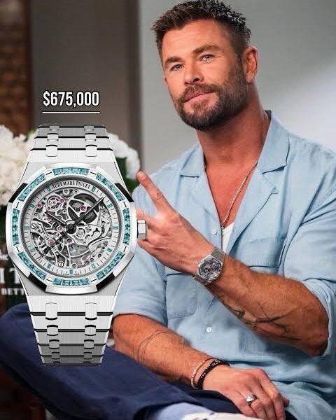 Audemars Piguet Royal Oak Skeleton Ruby – Swiss Design Master Copy (Chris Hemsworth AKA THOR)