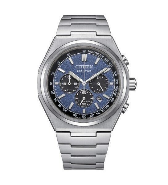 CITIZEN ZENSHIN CHRONO SUPER TITANIUM DARK BLUE