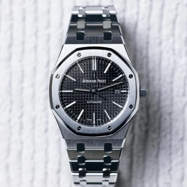 Audemars Piguet AP Royal Oak Silver Black Metal AUTOMATIC
